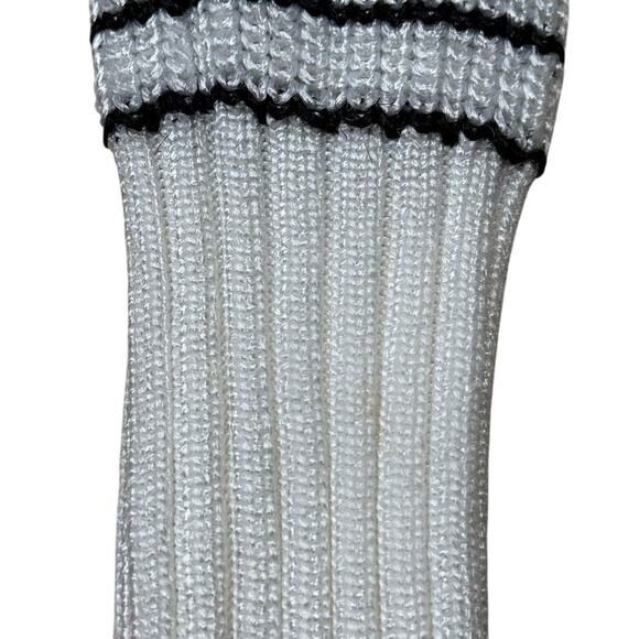 Theory Striped Boatneck Pullover Viscose Sweater - Picture 9 of 10